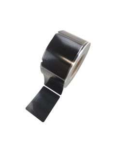 Black Resealable Wax Melt Tray Label Roll of 1000 Easy Peel and Stick Labels - Fillmore Container