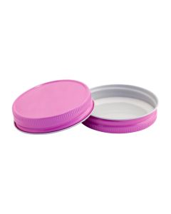 Pink Mason Jar Lid - Regular MouthRC-G70 Pink