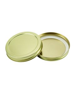 89/400 Gold Metal Lid - Fillmore Container