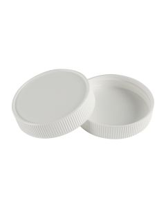 white plastic unlined mason jar lids