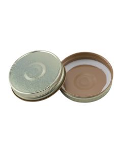 Single Piece Canning Lid G70 Gold ButtonRC-G70 G Button