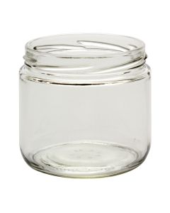 12 oz Straight Sided Glass Jar (Case of 12) - Fillmore Container