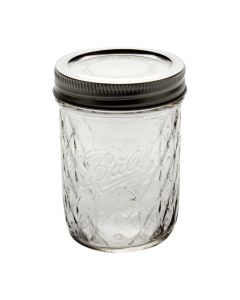 8 oz Ball Quilted Crystal Jar (Case of 12) - Fillmore Container