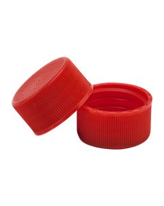 24/414 Red Plastic Cap with F217 Liner - Fillmore Container