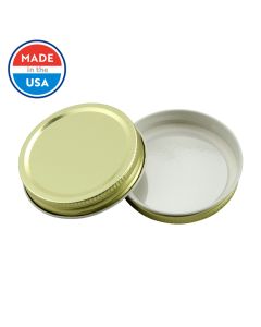 58-400 Gold Metal Lid - Fillmore Container