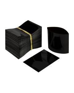 Black Heat Shrink Bands for Containers with 18mm Finish (Pack of 250) - Fillmore Container