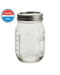 16 oz Pint Ball Canning Jar (Case of 12) - Fillmore Container