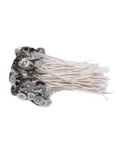 MILIVIXAY 3.5 inch Candle Wick Bundle: 100PCS Candle Wicks, 100PCS