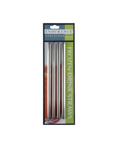 Stainless Steel Straw Straight Endurance 8mm Diameter