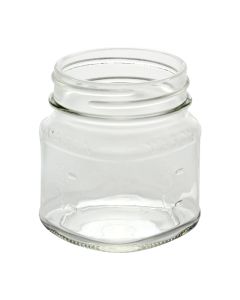 8 oz Square Mason Jar (Case of 12) - Fillmore Container