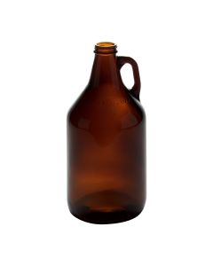 64 oz Amber Glass Jug (Case of 6) - Fillmore Container