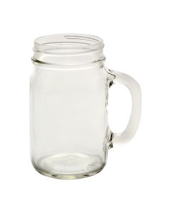 Pint Mason Jar with Handle (Case of 12) - Fillmore Container