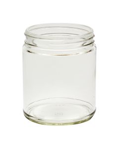 9 oz Straight Sided Glass Jar (Case of 12) - Fillmore Container