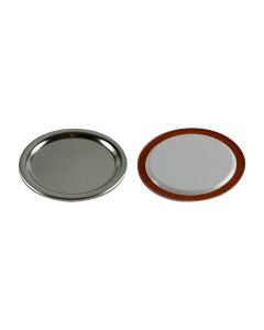 Silver Regular Mouth Canning Lids Bulk - Fillmore Container