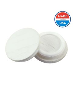Wooden Lid with White Washed Finish - Fillmore Container