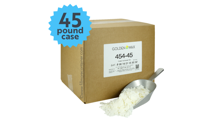 Golden Brands 454 Coconut Soy Wax | Wholesale Coconut Soy Candle Wax 10 lb  Bag