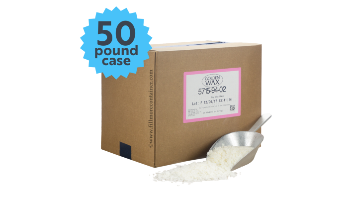 494 Soy Wax by AAK Golden Wax 494 Fillmore Container