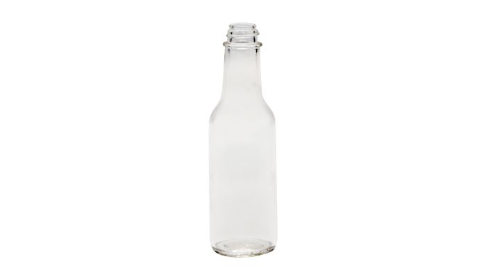 5 oz. Clear Glass Woozy Bottle