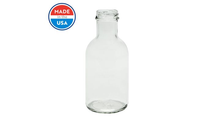 12 oz. Flat Bottles with Cover