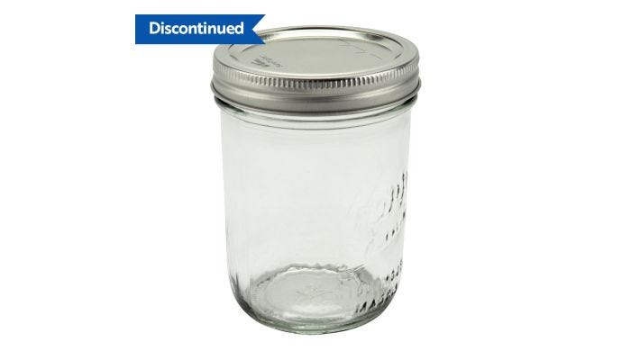 Kerr Wide Mouth Pint Jars with Bands & Lids