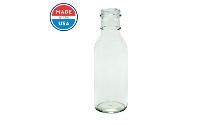 Clear Plastic Juice Bottles Bulk Pack - 12 oz